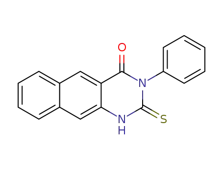 2,3-dihydro-3-phenyl-2-thioxobenzo[g]quinazolin-4(1H)-one