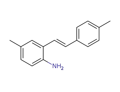 (E)-4-methyl-2-(4-methylstyryl)aniline