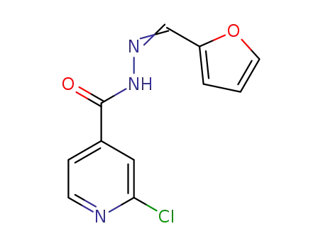 2-chloro-N'-(furan-2-ylmethylene)isonicotinohydrazide