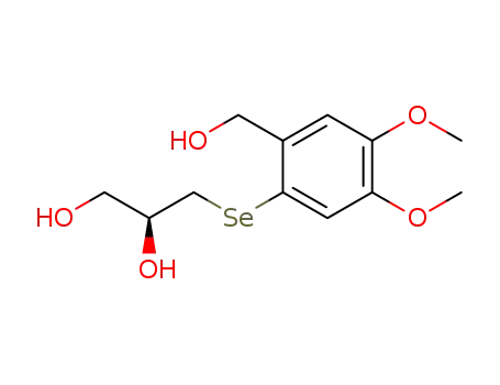 (S)-2,3-dihydroxypropyl 4,5-dimethoxy-2-(hydroxymethyl)phenylselenide