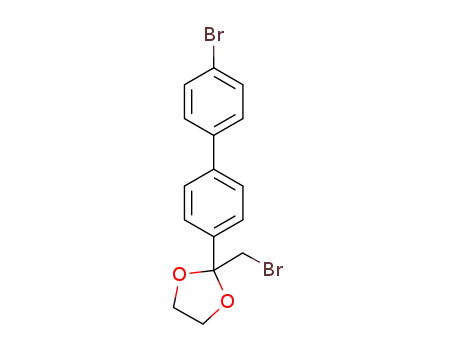 2-bromomethyl-2-[4-(4-bromophenyl)phenyl]-1,3-dioxolane