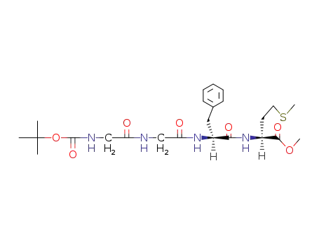 N-tert-Butyloxycarbonyl-glycyl-glycyl-L-phenylalanyl-L-methionin-methylester