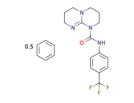 N-[4-(trifluoromethyl)phenyl]-2,3,4,6,7,8-hexahydro-1H-pyrimido[1,2-a]pyrimidine-1-carboxamide