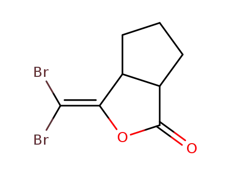 3-(dibromomethylene)hexahydro-1H-cyclopenta[c]furan-1-one