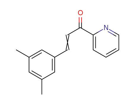 3-(3′,5′-dimethylphenyl)-1-(pyridin-2′-yl)prop-2-en-1-one