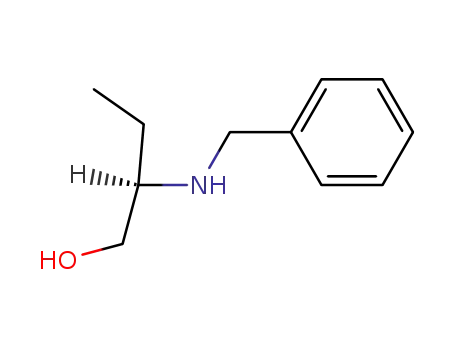 Molecular Structure of 6257-49-4 ((R)(-)-2-BENZYLAMINO-1-BUTANOL)