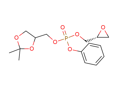 (2,3-isopropylidene-rac-glycero)[(R)-oxiran-2-ylmethyl]phenylphosphate