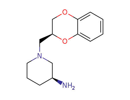 (S)-1-(((S)-2,3-dihydrobenzo[b][1,4]dioxin-2-yl)methyl)piperidin-3-amine