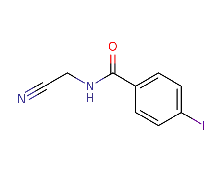 N-(cyanomethyl)-4-iodobenzamide
