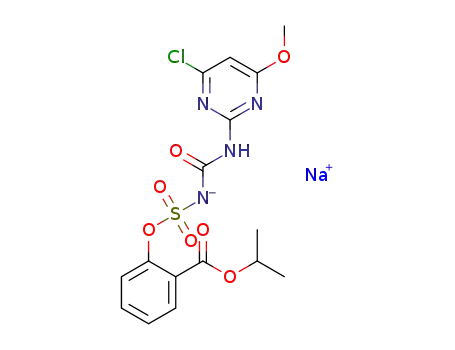 sodium ((4-chloro-6-methoxypyrimidin-2-yl)carbamoyl)((2-(isopropoxycarbonyl)phenoxy)sulfonyl)amide
