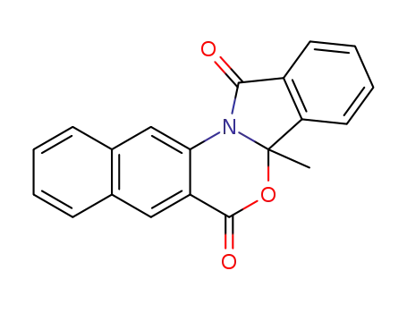 4b-methyl-4bH-naphtho[2’,3’:4,5][1,3]oxazino[2,3-a]isoindole-6,14-dione