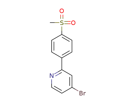 4-bromo-2-(4-(methylsulfonyl)phenyl)pyridine