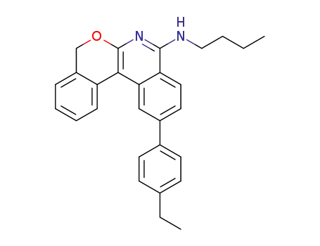 N-butyl-11-(4-ethylphenyl)-5H-isochromeno[3,4-c]isoquinolin-8-amine