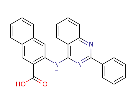 3-((2-phenylquinazolin-4-yl)amino)-2-naphthoic acid