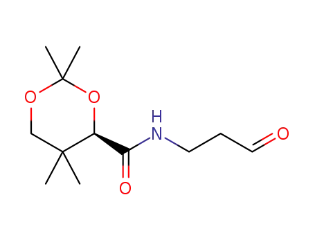(R)-2,2,5,5-tetramethyl-[1,3]dioxane-4-carboxylic acid (3-oxopropyl)amide
