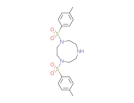 Molecular Structure of 95388-08-2 (1H-1,4,7-Triazonine, octahydro-1,4-bis[(4-methylphenyl)sulfonyl]-)