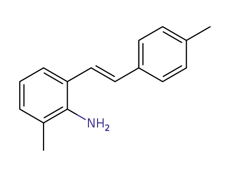 (E)-2-methyl-6-(4-methylstyryl)aniline