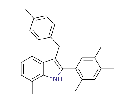 7-methyl-3-(4-methylbenzyl)-2-(2,4,5-trimethylphenyl)-1H-indole