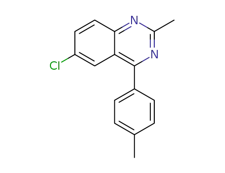 6-chloro-2-methyl-4-(p-tolyl)quinazoline