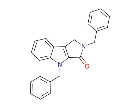2-dibenzyl-1,4-dihydropyrrolo[3,4-b]indol-3(2H)-one