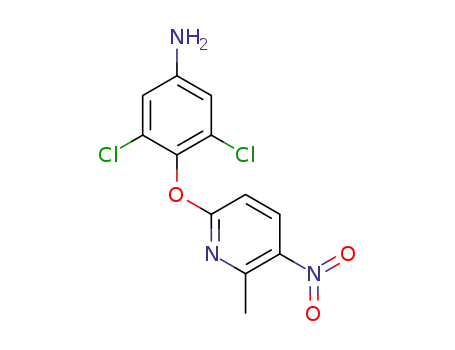 3,5-dichloro-4-[(6-methyl-5-nitropyridin-2-yl)oxy]aniline