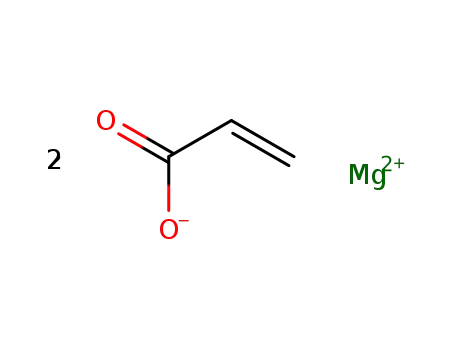 Molecular Structure of 5698-98-6 (Magnesium acrylate)