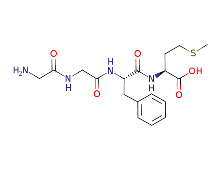 Molecular Structure of 61370-88-5 ((DES-TYR1)-MET-ENKEPHALIN)