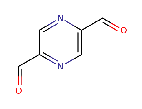 Molecular Structure of 77666-94-5 (pyrazine-2,5-dicarbaldehyde)