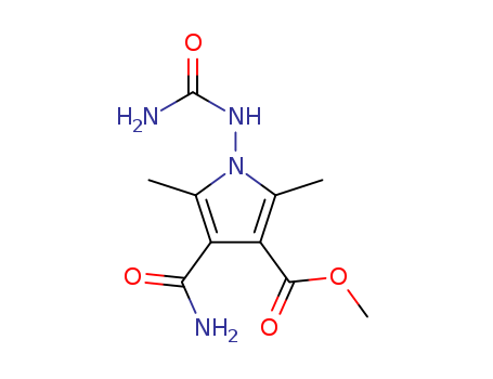 94126-57-5,methyl 4-carbamoyl-1-(carbamoylamino)-2,5-dimethyl-1H-pyrrole-3-carboxylate,