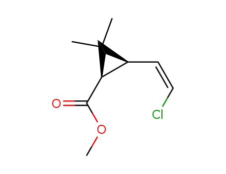 methyl Z,cis-2,2-dimethyl-3-(2-chlorovinyl)cyclopropanecarboxylate
