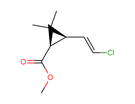 methyl E,cis-2,2-dimethyl-3-(2-chlorovinyl)cyclopropanecarboxylate