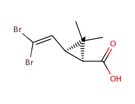 3-(2,2-dibromoethenyl)-2,2-dimethylcyclopropanecarboxylate