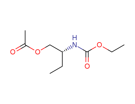 Carbamic acid, [1-[(acetyloxy)methyl]propyl]-, ethyl ester, (R)-