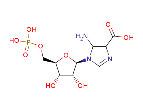 Molecular Structure of 6001-14-5 (carboxyaminoimidazole ribotide)