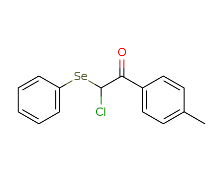 α-chloro-α-phenylselenomethyl p-tolyl ketone