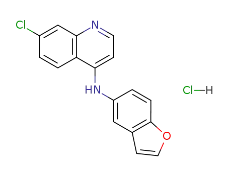 4-(benzofuran-5-ylamino)-7-chloroquinoline hydrochloride