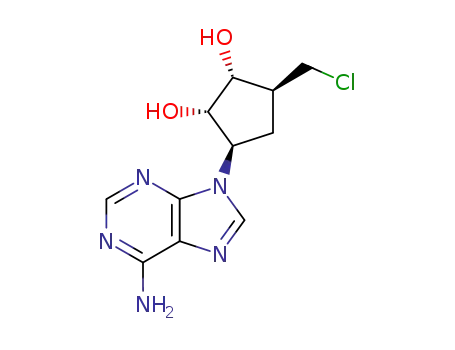 carbocyclic 5'-chloro-5'-deoxyadenosine