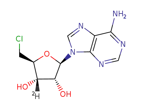 5'-chloro-5'-deoxyadenosine-3'-d