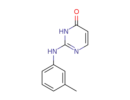 2-<(3-methylphenyl)amino>pyrimidin-4(3H)-one