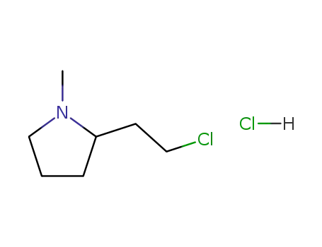2-(2-chloroethyl)-1-methylpyrrolidine hydrochloride
