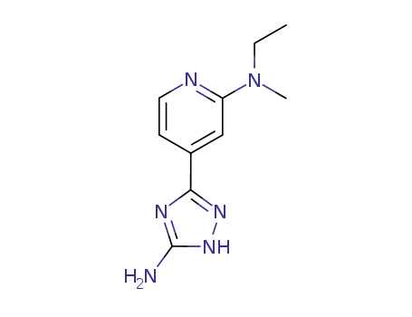 [4-(5-Amino-1H-[1,2,4]triazol-3-yl)-pyridin-2-yl]-ethyl-methyl-amine