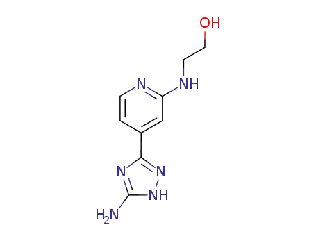 2-[4-(5-Amino-1H-[1,2,4]triazol-3-yl)-pyridin-2-ylamino]-ethanol