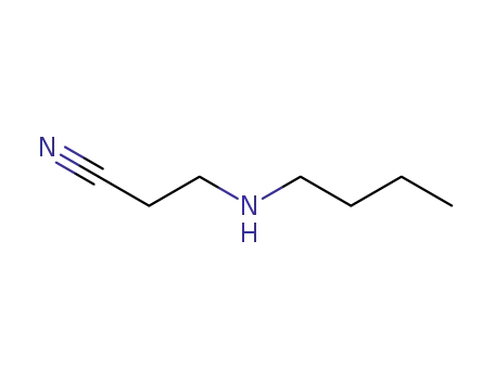 Molecular Structure of 693-51-6 (3-(BUTYLAMINO)PROPIONITRILE)