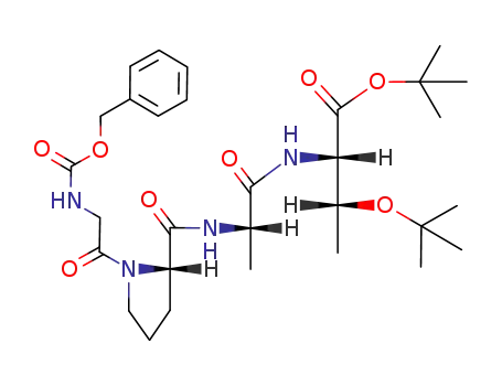 Nα-benzyloxycarbonyl-glycyl-prolyl-alanyl-O-tert-butyl-threonine tert-butyl ester