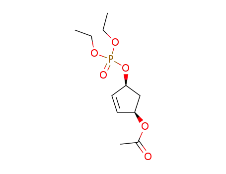 (1S,4R)-4-acetoxy-2-cyclopenten-1-yl diethyl phosphate