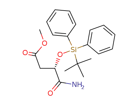 (S)-2-(tert-butyldiphenylsiloxy)-3-(methoxycarbonyl)propionamide