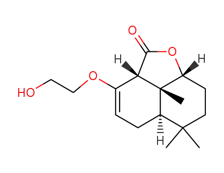 (2aR,5aR,8aR,8bR)-3-(2-Hydroxy-ethoxy)-6,6,8b-trimethyl-2a,5,5a,6,7,8,8a,8b-octahydro-naphtho[1,8-bc]furan-2-one