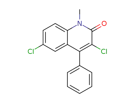 3,6-dichloro-1,2-dihydro-1-methyl-2-oxo-4-phenylquinoline