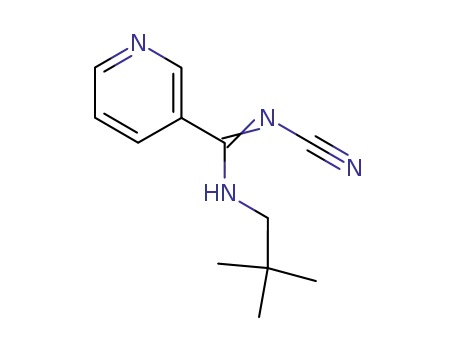 N-cyano-N'-(2,2-dimethylpropyl)-3-pyridinecarboxamidine