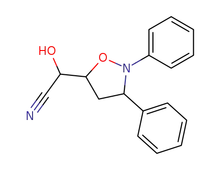 6-cyano-6-hydroxy-2,3-diphenylisoxazolidine